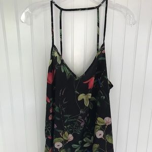 NWOT Slinky, sexy, ultra feminine! Black cat energy Maison Du Soir camisole L 💕